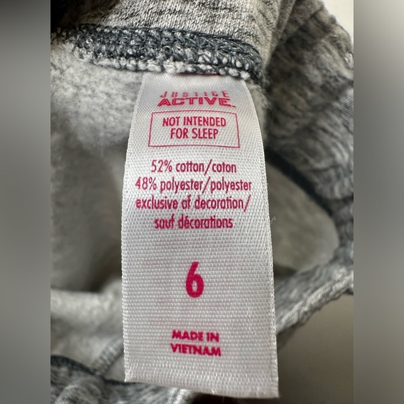 Bundle of 2 Girls Gymboree Hapy Day Embroidered denim and Justice joggers Size 6 - Picture 15 of 16